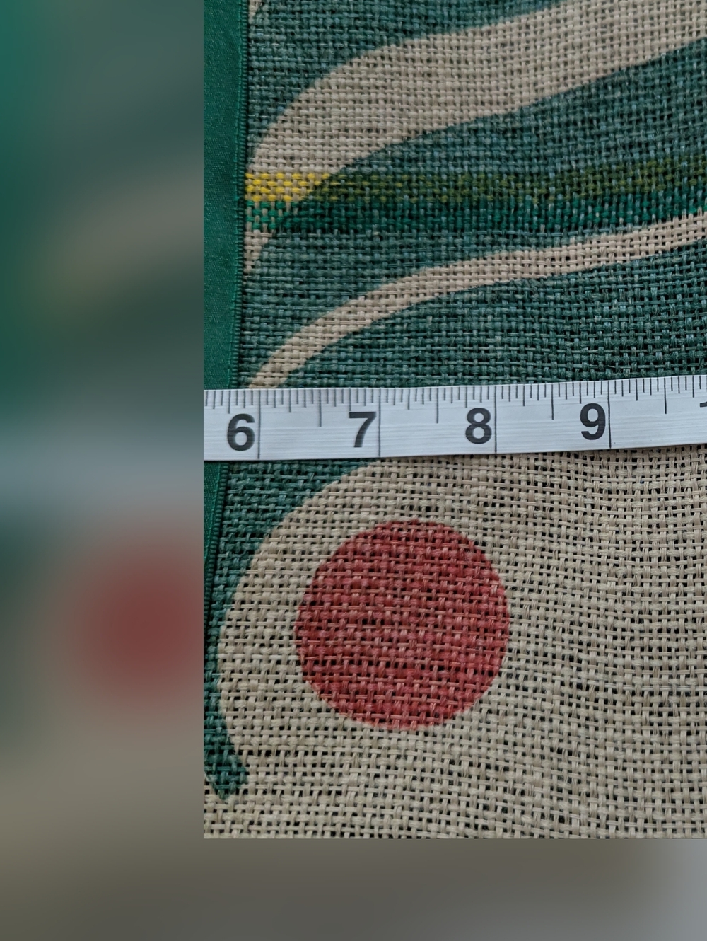 New Handmade Upcycled Burlap Coffee Bean Tote / Market Bag - Picture 4 of 7